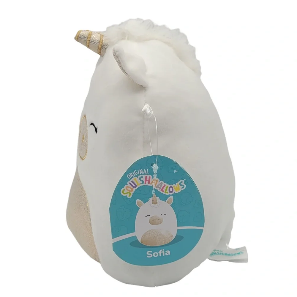 NWT Sofia the Unicorn Fantasy Squad Squishmallow Plush Stuffed Animal 7.5”